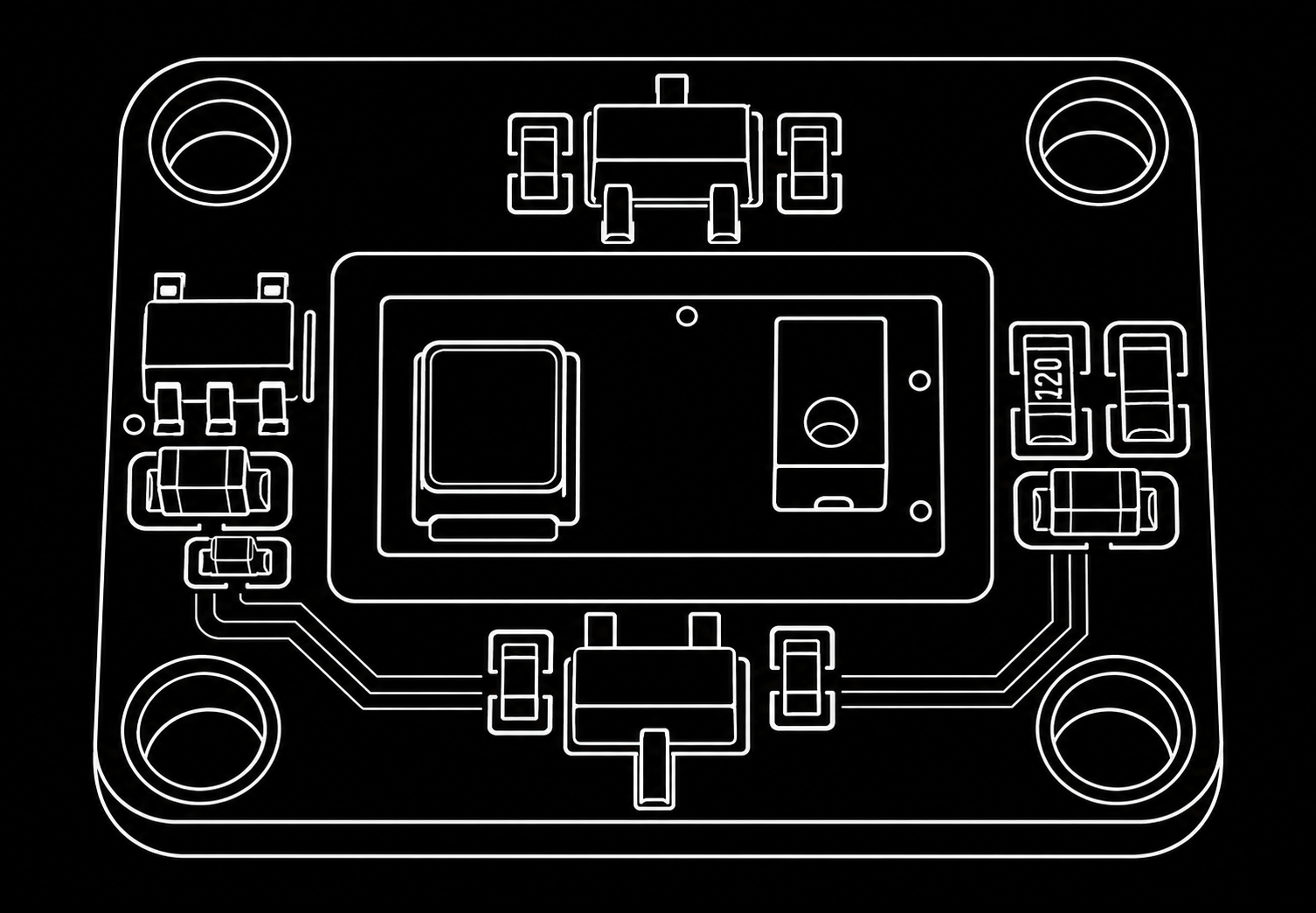 Mekaspectra sensor outline illustration